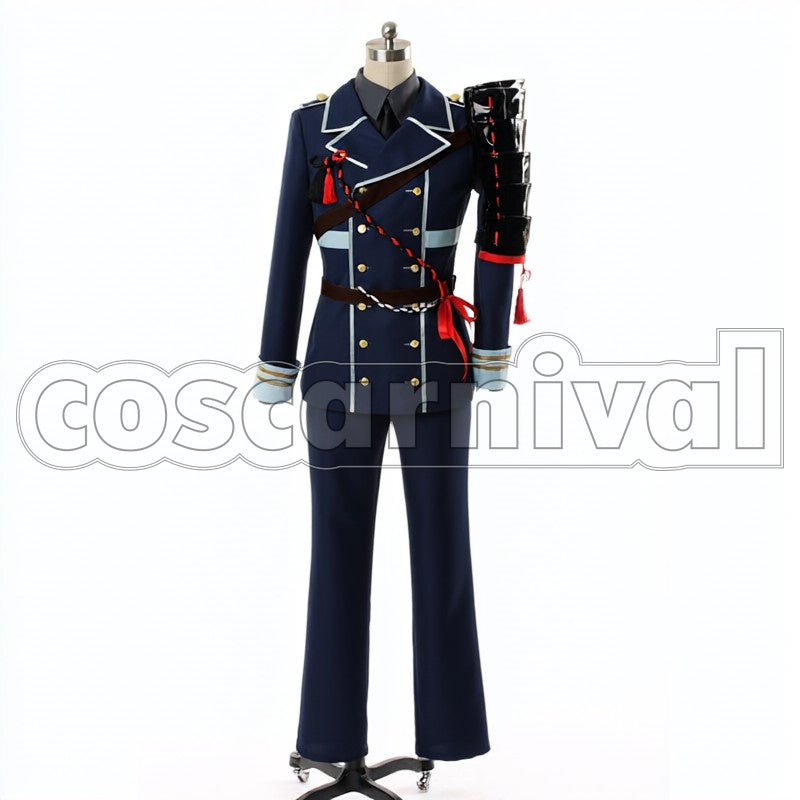 Warrior Namazuo Toushirou cosplay costume from Touken Ranbu Wakizashi, front view