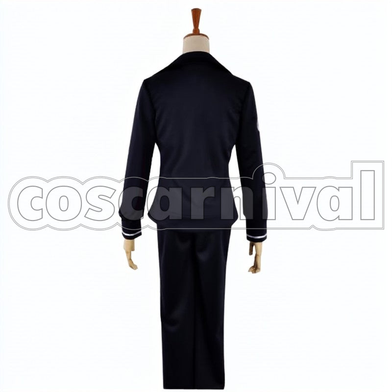 Warrior Honebami Toushirou cosplay costume from Touken Ranbu Wakizashi, back view