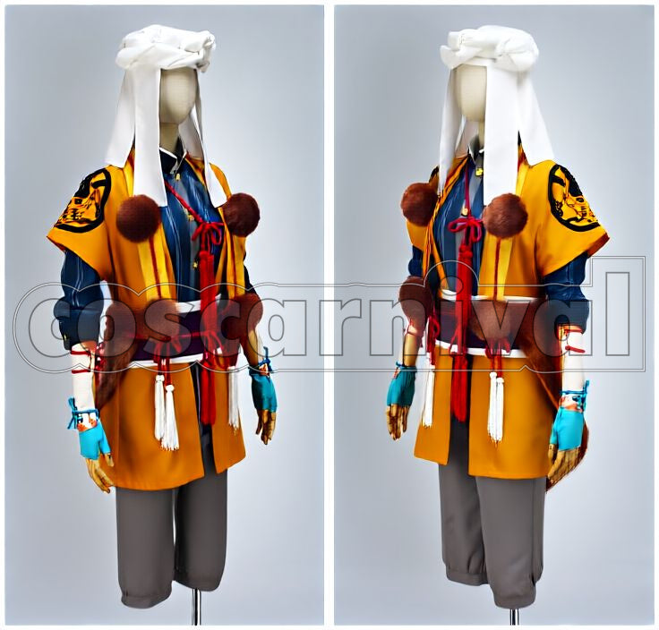 Yamabushi Kunihiro Cosplay cosplay costume from Touken Ranbu, front view 2