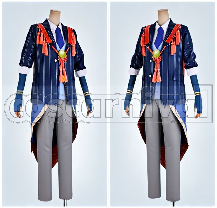 Yamanbagiri Kunihiro Kiwame Cosplay cosplay costume from Touken Ranbu, front view 2
