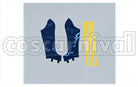 Yamanbagiri Kunihiro Kiwame Cosplay cosplay costume from Touken Ranbu, accessory set view
