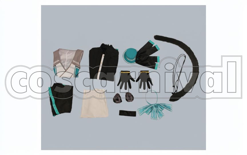 Minaduki Rui Byakuya no Circus Post-Awakening Cosplay cosplay costume from Tsukino Paradise, set view