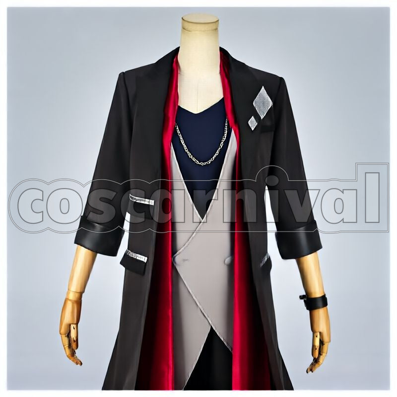 Animation SolidS Shiki Takamura Cosplay cosplay costume from Tsukipro The, front view