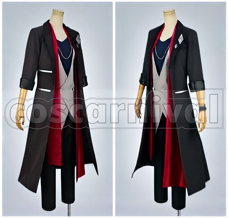 Animation SolidS Shiki Takamura Cosplay cosplay costume from Tsukipro The, detail 2 view 1