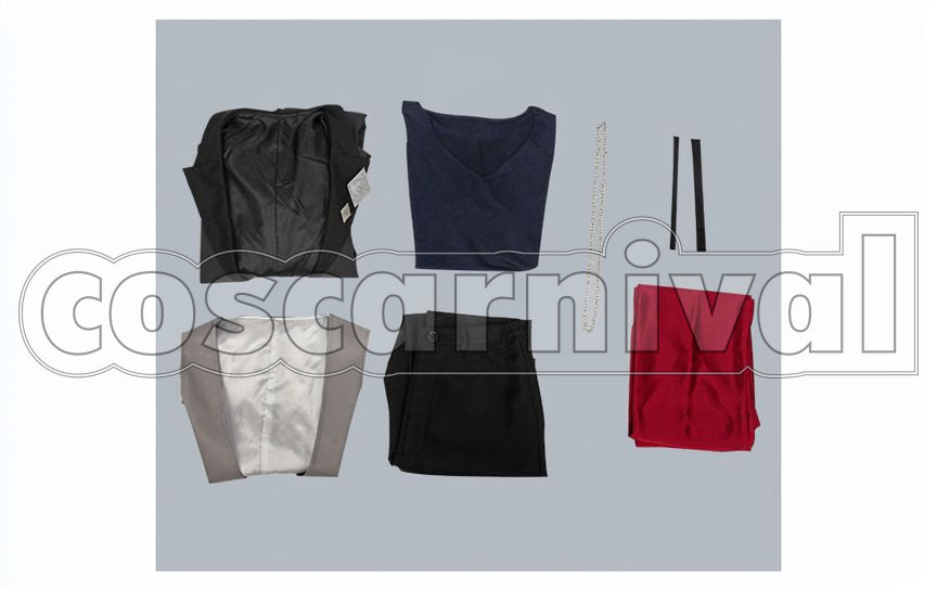 Animation SolidS Shiki Takamura Cosplay cosplay costume from Tsukipro The, set view
