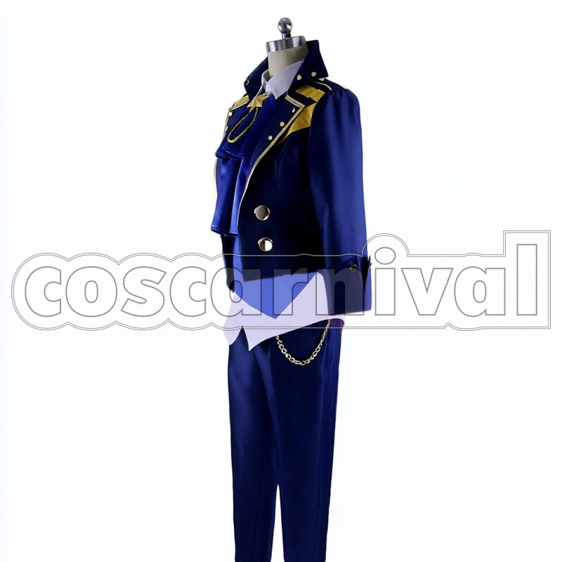 Aoi Satsuki cosplay costume from Tsukiuta. Anime Version, side view