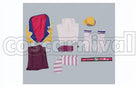 Datte Mada Mada Avant Title Kisaragi Koi Cosplay cosplay costume from Tsukiuta., set view