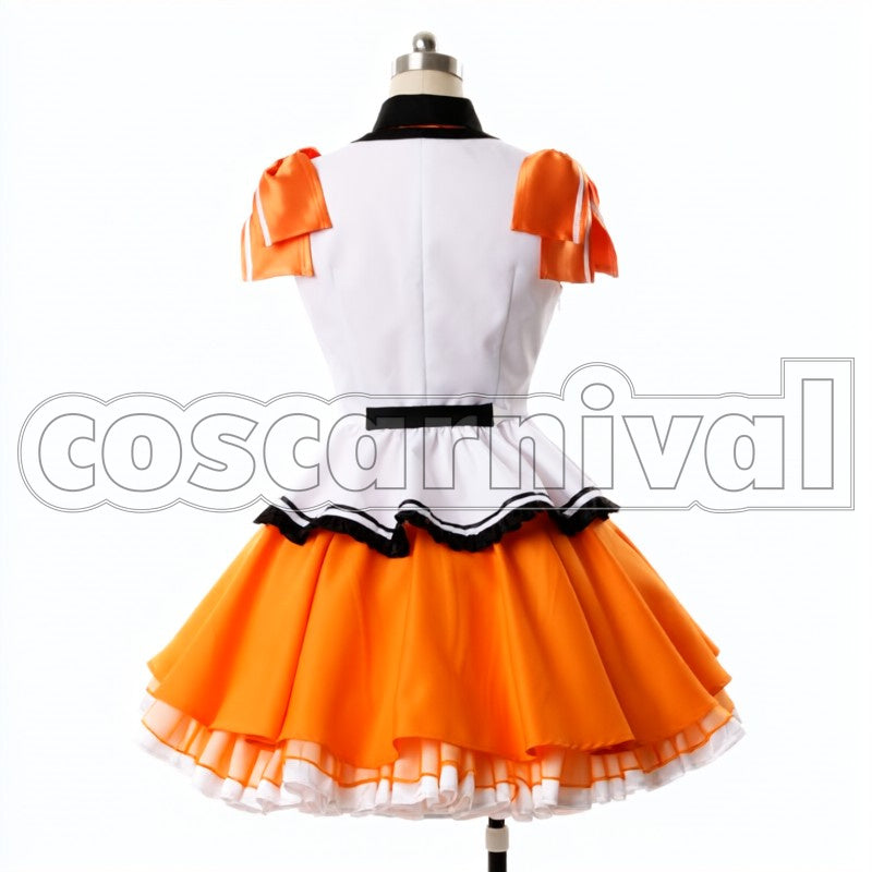 Chisa Togawa Stage Outfit cosplay costume from Tsukiuta. Fluna April, back view