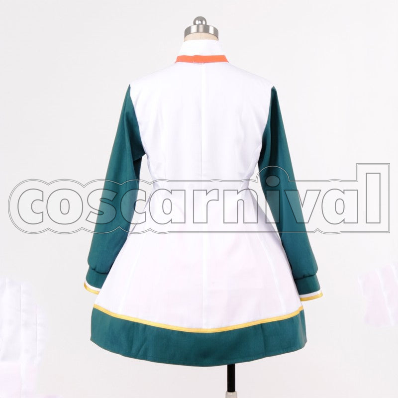 Ai Kisaragi School Style cosplay costume from Tsukiuta. Fluna February, back view