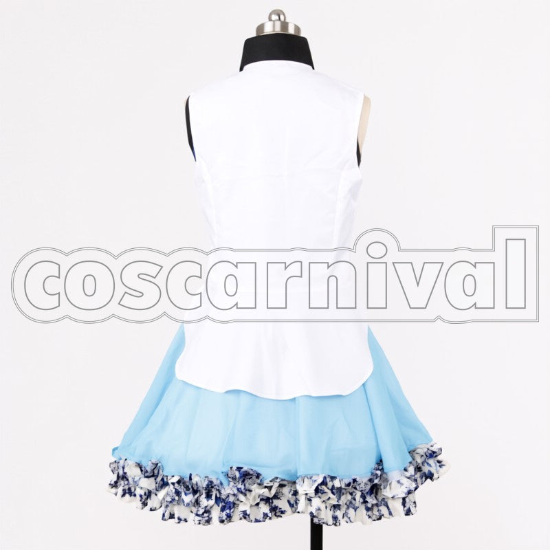 Wakaba Yuki cosplay costume from Tsukiuta. Fluna, back view