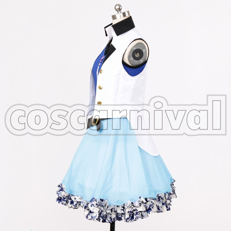 Wakaba Yuki cosplay costume from Tsukiuta. Fluna, side view 2