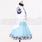 Wakaba Yuki cosplay costume from Tsukiuta. Fluna, side view