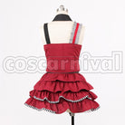 Goddess Candidates Seleas July Matsuri Motomiya Performance Outfit cosplay costume from Tsukiuta. Latter Half, back view