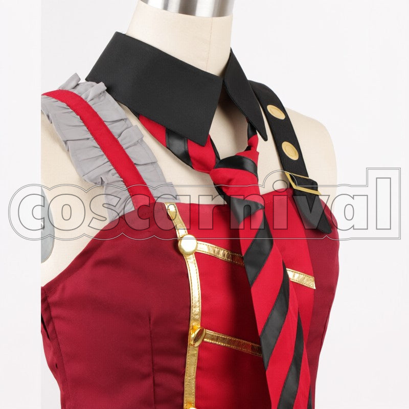 Goddess Candidates Seleas July Matsuri Motomiya Performance Outfit cosplay costume from Tsukiuta. Latter Half, detail-1