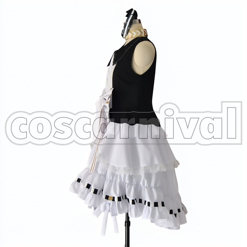 Goddess Candidates Seleas November Tsubaki Tendouin cosplay costume from Tsukiuta. Latter Half, side view