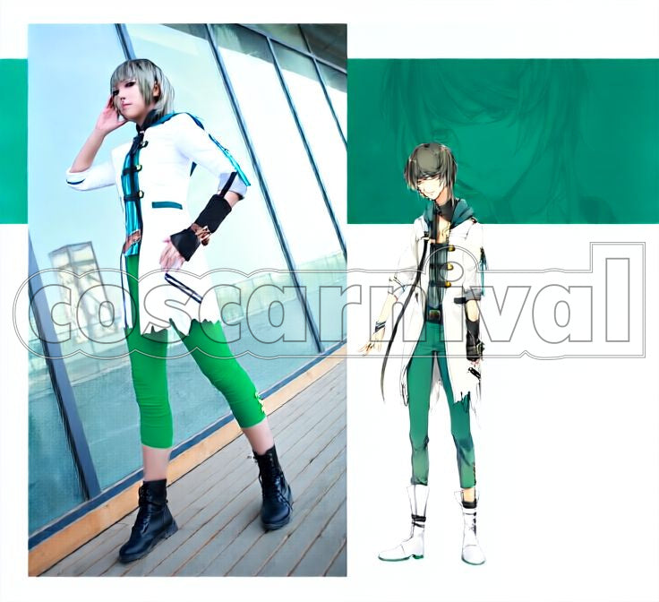 Minaduki Rui Stage Outfit Cosplay cosplay costume from Tsukiuta., front view 2