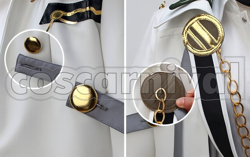 Shimotsuki Shun Stage Outfit Cosplay cosplay costume from Tsukiuta., detail