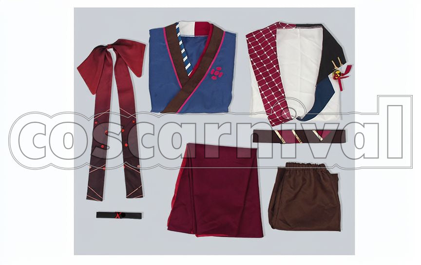 Shirotsuki Shimotsuki Shun Cosplay cosplay costume from Tsukiuta., set view