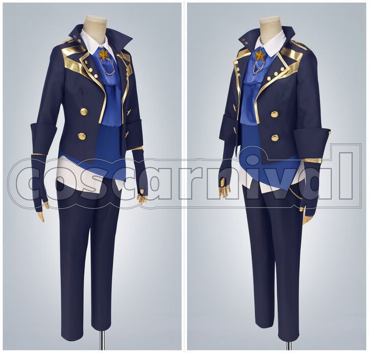 The Animation Satsuki Aoi Cosplay cosplay costume from Tsukiuta., front view 2