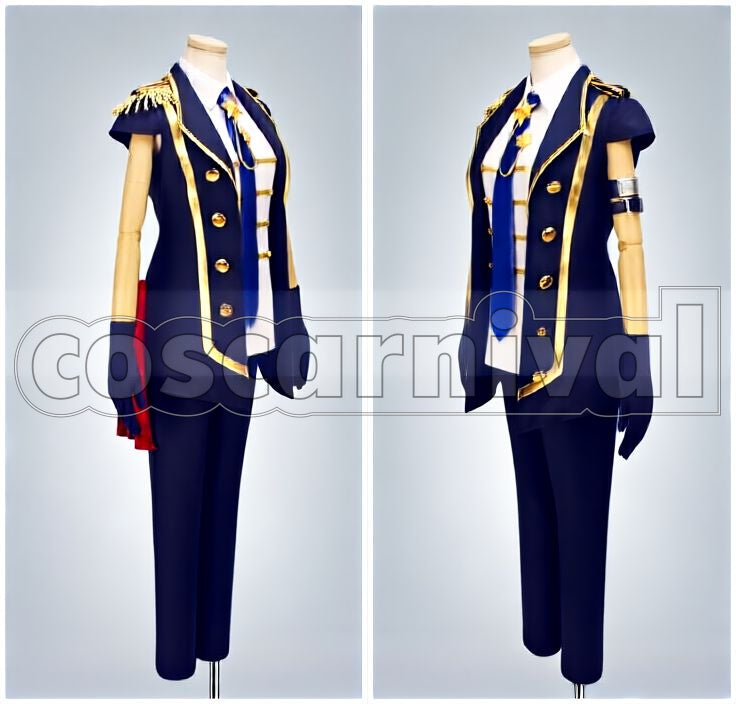 The Animation Uduki Arata Stage Outfit Cosplay cosplay costume from Tsukiuta., front view 3