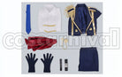 The Animation Uduki Arata Stage Outfit Revised Version Cosplay cosplay costume from Tsukiuta., set view