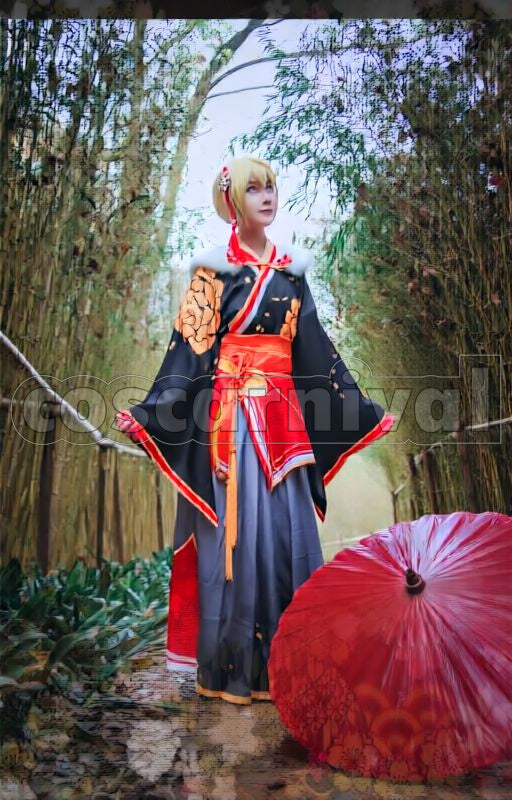 TSUKINO PARADISE Kaiun Tsukiuta Shiwasu Kakeru Cosplay cosplay costume from Tsukiuta., front view 2