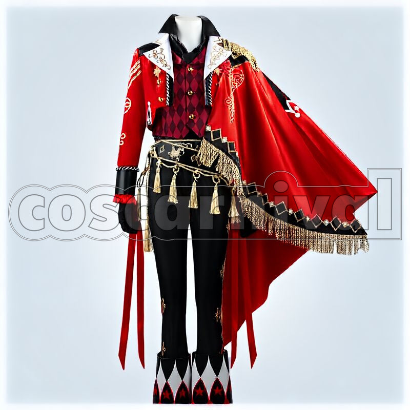Trappola Playful Land's Miraculous Marionettes Cosplay cosplay costume from Disney Twisted-Wonderland Ace, front view 1