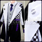 Ashengrotto Board Game Club Club Wear Cosplay cosplay costume from Disney Twisted-Wonderland Azul, front view 5