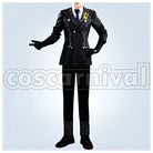 Ashengrotto Lost in the Book with Tim Burton's The Nightmare Before Christmas Halloween Cosplay cosplay costume from Disney Twisted-Wonderland Azul, front view 1