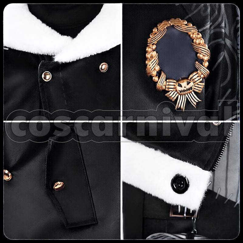 Diamond Lost in the Book with Tim Burton's The Nightmare Before Christmas First Christmas Cosplay cosplay costume from Disney Twisted-Wonderland Cater, detail-1