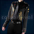 Trappola, Cater Diamond, Deuce Spade, Trey Clover, Riddle Rosehearts 5th Anniversary New Outfit Cosplay cosplay costume from Disney Twisted-Wonderland Ace, front view 5
