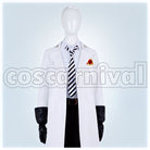 Trappola, Cater Diamond, Deuce Spade, Trey Clover Lab Coat Cosplay cosplay costume from Disney Twisted-Wonderland Ace, front view 1