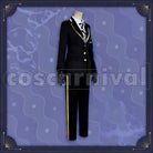 Ashengrotto, Jade Leech Octavinelle School Uniform Cosplay cosplay costume from Disney Twisted-Wonderland Azul, front view 3