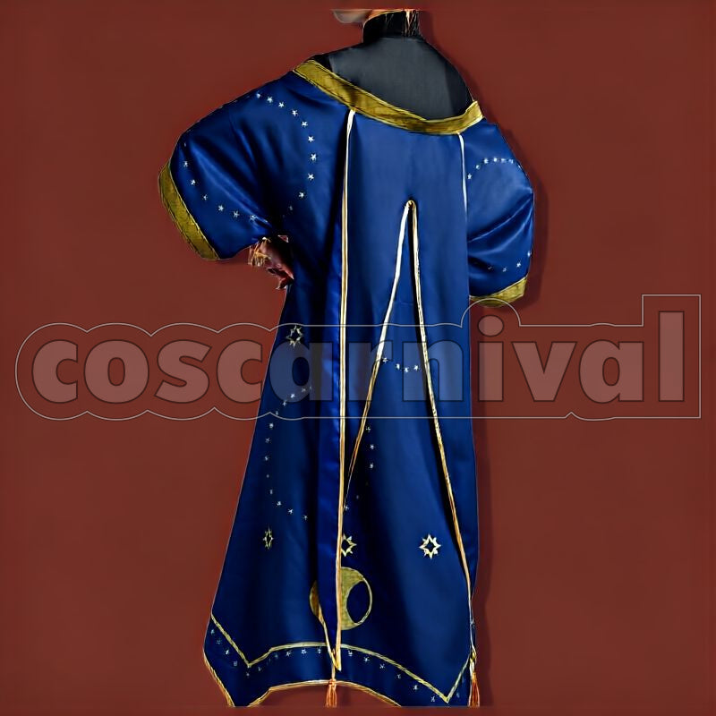 Spade, Trey Clover, Idia Shroud Wish Upon a Star / Starsending Robes Cosplay cosplay costume from Disney Twisted-Wonderland Deuce, back view 1