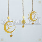 Spade, Trey Clover, Idia Shroud Wish Upon a Star / Starsending Robes Cosplay cosplay costume from Disney Twisted-Wonderland Deuce, accessory set view