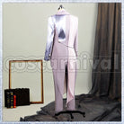 Shroud, Malleus Draconia, Lilia Vanrouge Platinum Jacket Cosplay cosplay costume from Disney Twisted-Wonderland Idia, back view