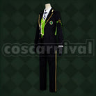 Draconia, Sebek Zigvolt Diasomnia School Uniform Cosplay cosplay costume from Disney Twisted-Wonderland Malleus, front view 3
