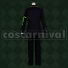 Draconia, Sebek Zigvolt Diasomnia School Uniform Cosplay cosplay costume from Disney Twisted-Wonderland Malleus, back view