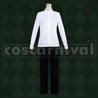 Draconia, Sebek Zigvolt Diasomnia School Uniform Cosplay cosplay costume from Disney Twisted-Wonderland Malleus, front view 5