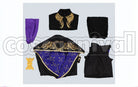 Rosehearts, Leona Kingscholar, Ace Trappola, Idia Shroud, All Members Ceremonial Robes Cosplay cosplay costume from Disney Twisted-Wonderland Riddle, set view