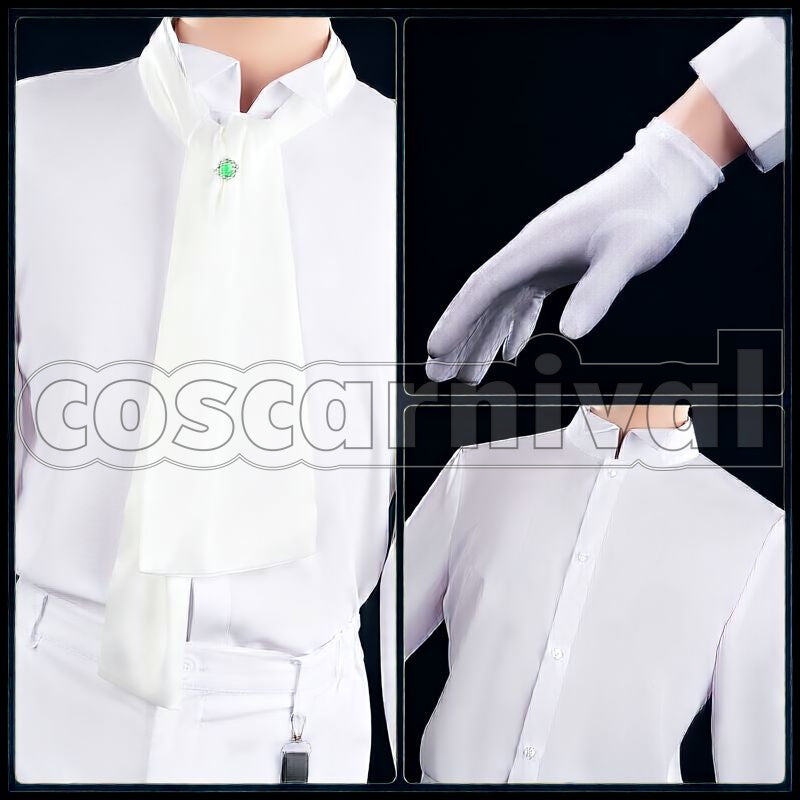 Riddle Rosehearts Equestrian Club Club Wear Cosplay cosplay costume from Disney Twisted-Wonderland Silver, detail-2