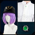 Riddle Rosehearts Equestrian Club Club Wear Cosplay cosplay costume from Disney Twisted-Wonderland Silver, accessory set view 1