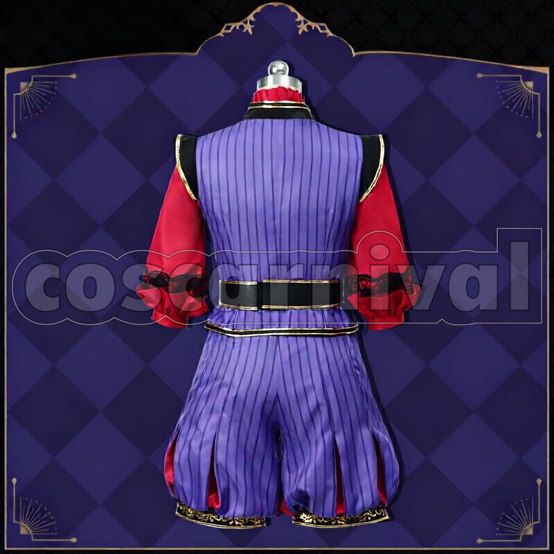 Felmier Glorious Masquerade: Let the Bell of Solace Ring Cosplay cosplay costume from Disney Twisted-Wonderland Epel, back view 2