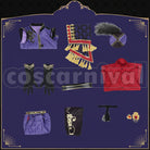 Felmier Glorious Masquerade: Let the Bell of Solace Ring Cosplay cosplay costume from Disney Twisted-Wonderland Epel, set view