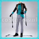 Leech Playful Land's Miraculous Marionettes Cosplay cosplay costume from Disney Twisted-Wonderland Floyd, front view 2