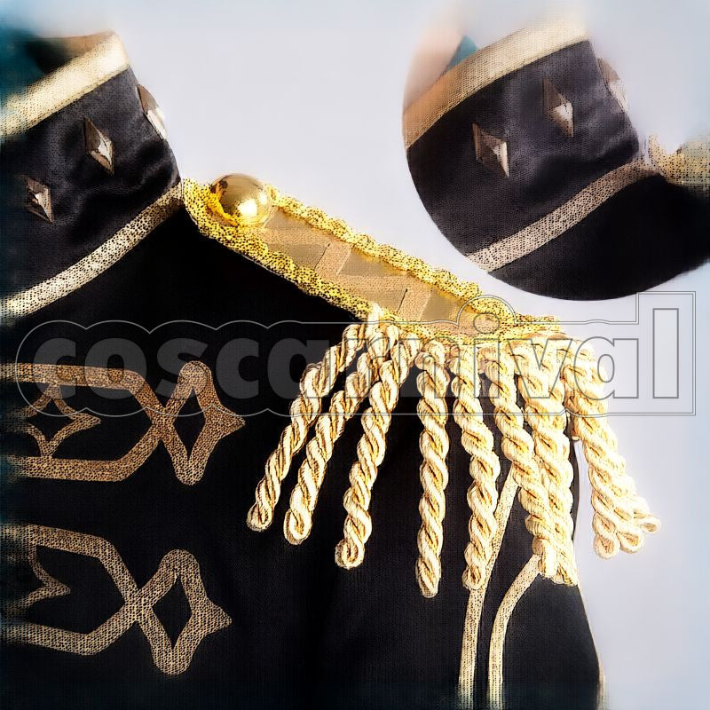 Leech Playful Land's Miraculous Marionettes Cosplay cosplay costume from Disney Twisted-Wonderland Floyd, detail-4