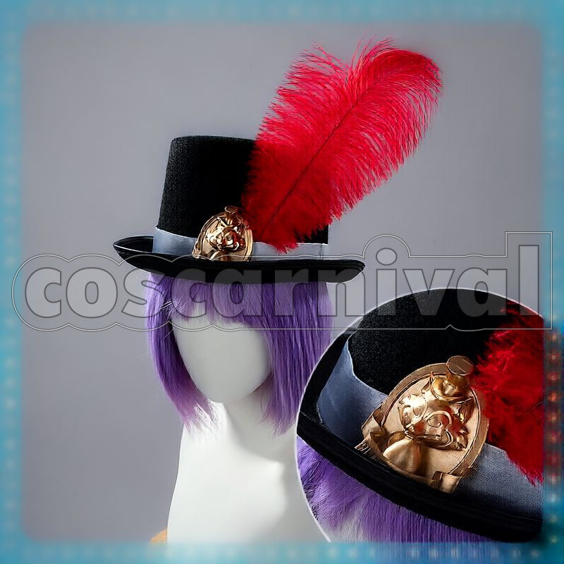 Leech Playful Land's Miraculous Marionettes Cosplay cosplay costume from Disney Twisted-Wonderland Floyd, accessory view