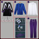 Shroud Board Game Club Club Wear Cosplay cosplay costume from Disney Twisted-Wonderland Idia, set view
