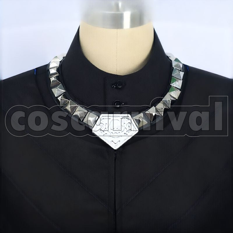 Shroud Glorious Masquerade: Let the Bell of Solace Ring Cosplay cosplay costume from Disney Twisted-Wonderland Idia, detail-3