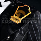 Shroud Lost in the Book with Tim Burton's The Nightmare Before Christmas Halloween Cosplay cosplay costume from Disney Twisted-Wonderland Idia, accessory view